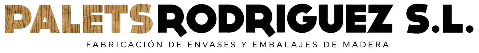 Palets Rodríguez S.L., fabricación de envases y embalajes de madera